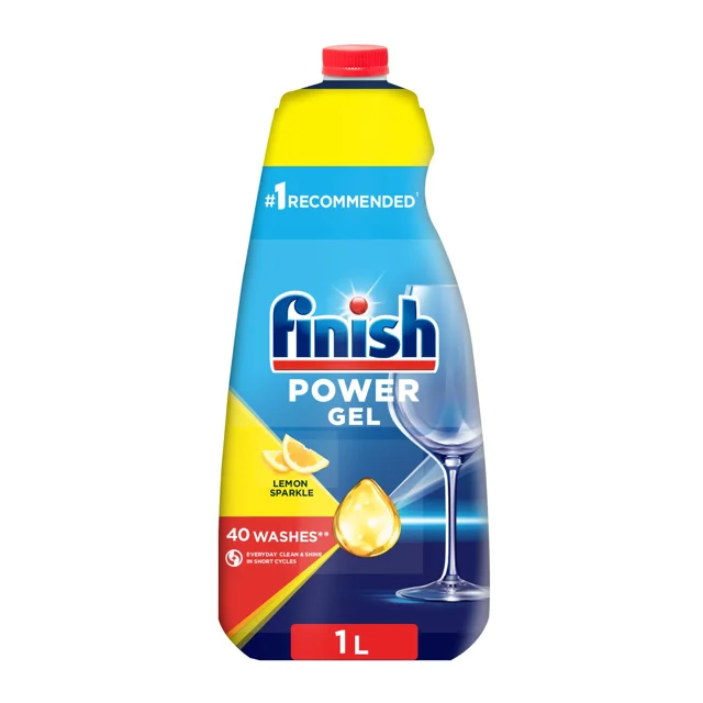ژل ماشین ظرفشویی با رایحه لیمو ۱۰۰۰ میلی لیتر فینیش Finish