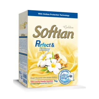 پودر ماشین لباسشویی سافتلن Gold Selection Perfect & Shine وزن ۱ کیلوگرم